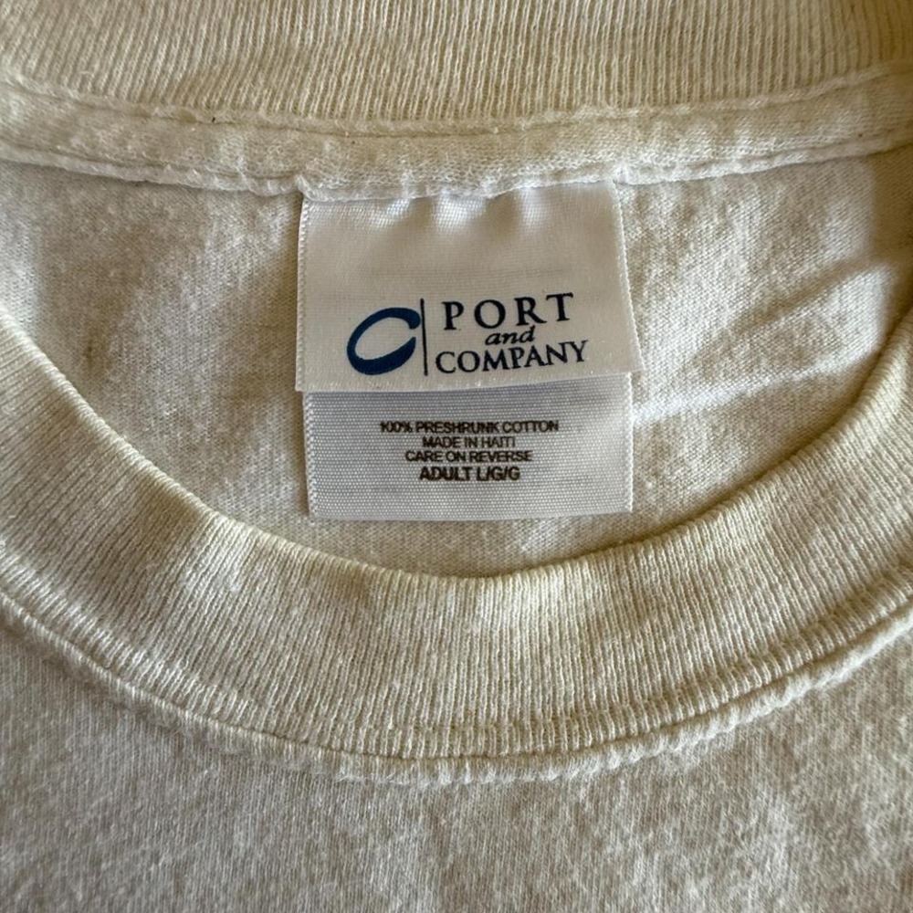 Port and Company T-Shirt Mens Large White Good VW Las Vegas Classic V-Dubs - Picture 7 of 7